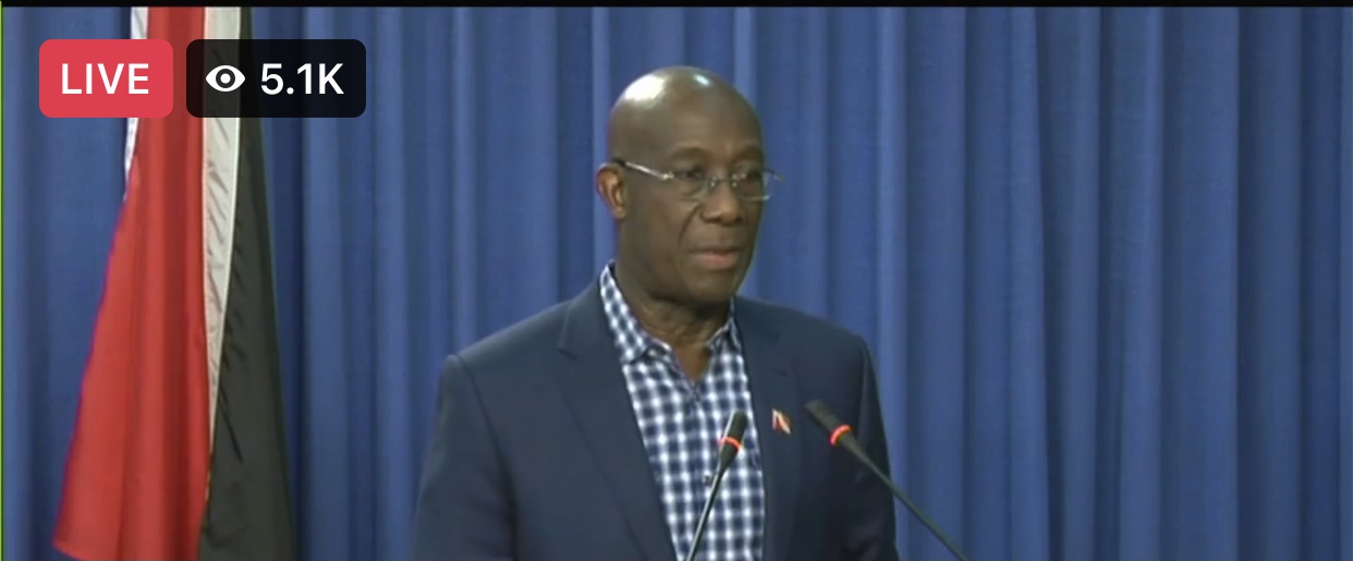 PM Rowley on mandatory vaccination issue