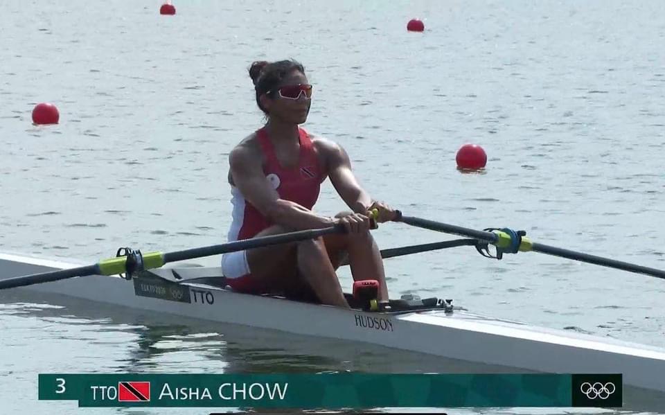 Felice Aisha Chow placed fourth in the Women’s Single Sculls