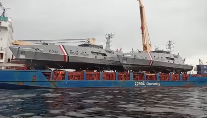 WATCH: Arrival of 2 new TT Offshore Patrol Vessels