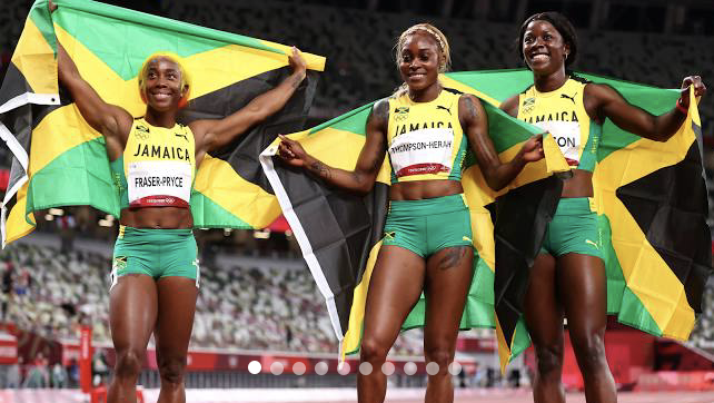 Jamaica Gold ,Silver and Bronze triumph