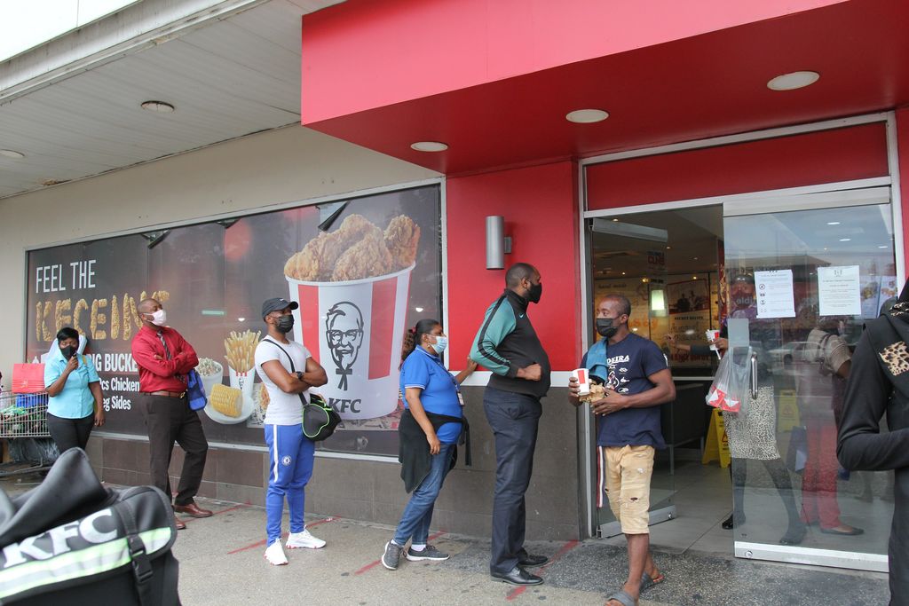Food operators and customers urged to exercise caution from Monday