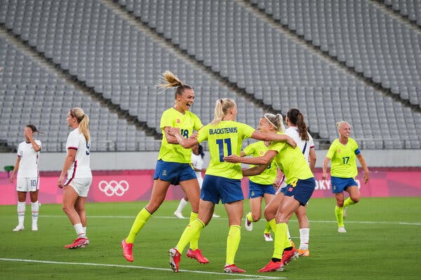 Sweden beats World Champion USA Women’s team in Olympic match