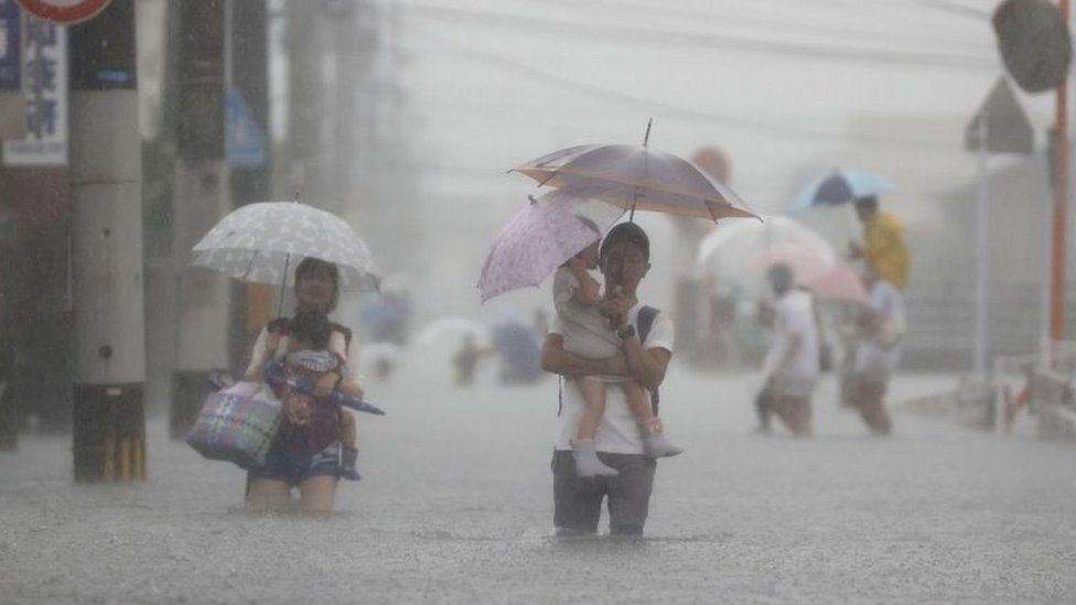 2 million Japanese told to evacuate homes amid high-level rain warnings