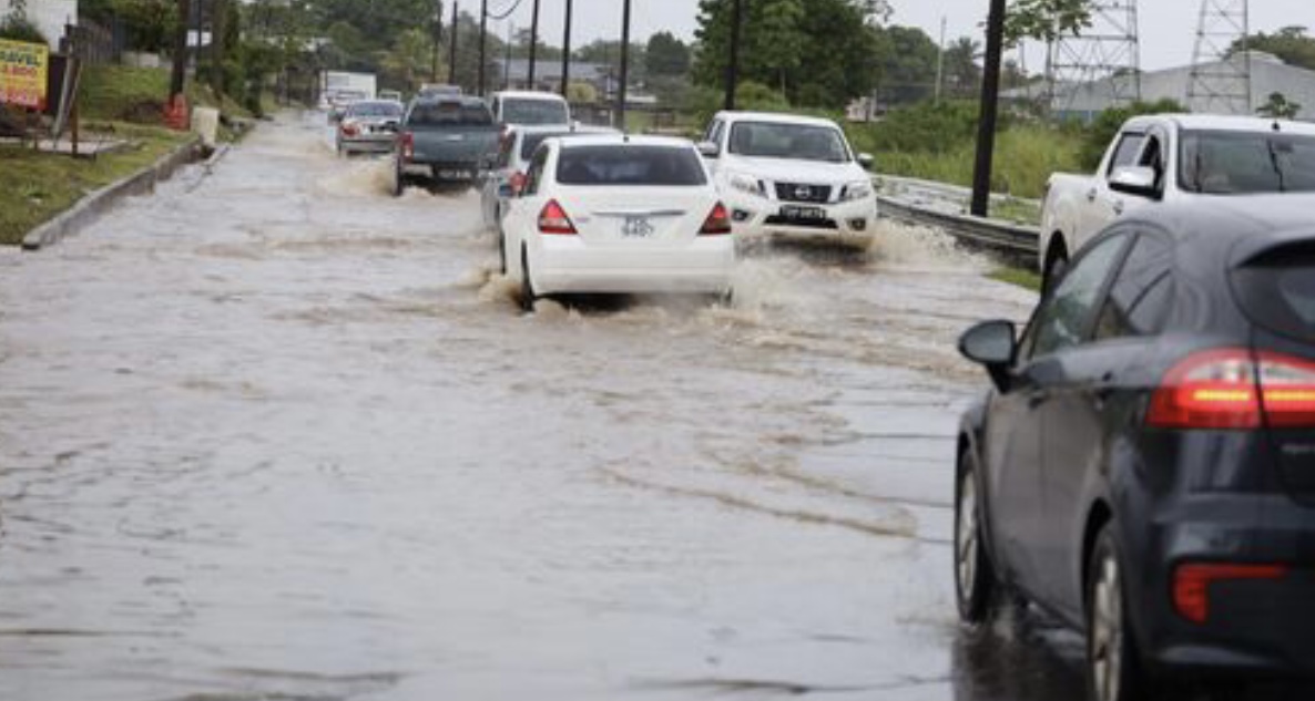 Flooding reported in several parts of north and south Trinidad