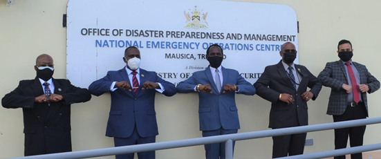 National Securirty Minister Gets First Hand View Of ODPM’s Preparation For The 2021 Hurricane Season.