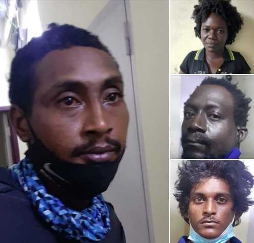 Woman among 4 arrested for drug related offences in Moruga