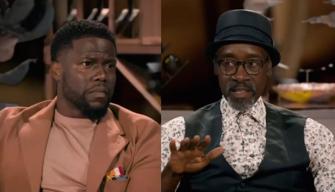 Damn! Kevin Hart’s reaction to Don Cheadle disclosing his age goes viral