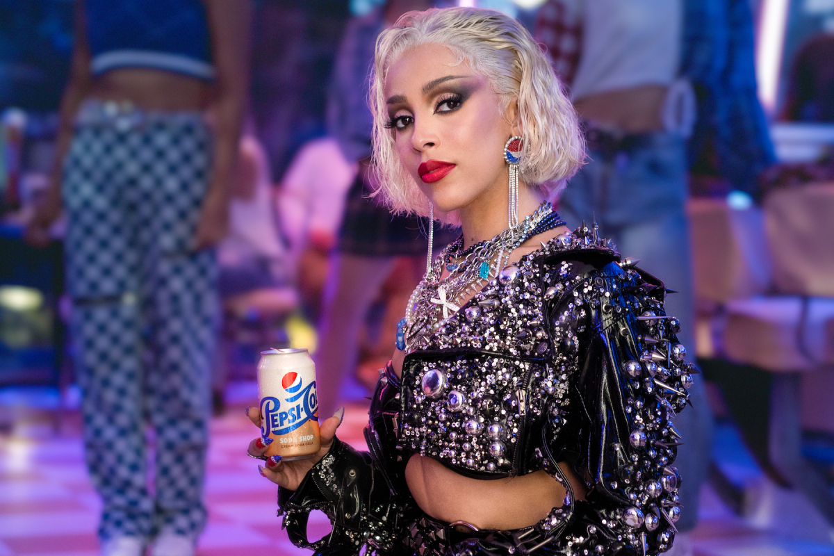 Doja Cat puts a spin on a ‘Grease’ classic for new Pepsi campaign