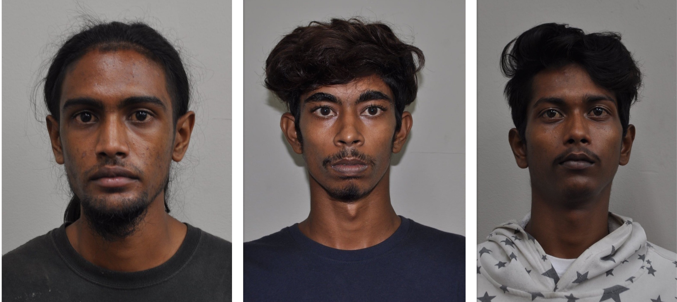 Larceny charges for 3 men caught stealing TSTT cable