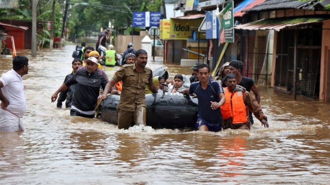 Dozens dead, more missing after floods in southern India