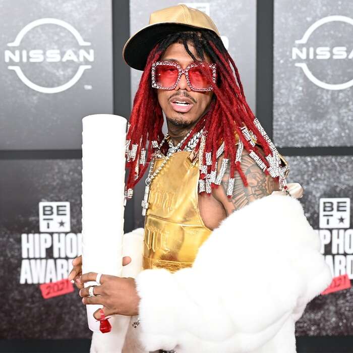 Nick Cannon confuses fans with weird attire at 2021 BET Hip Hop Awards