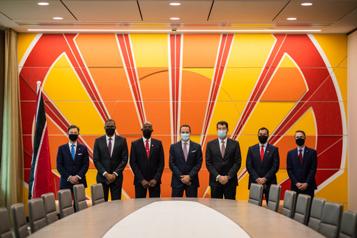 Prime Minister Rowley Meets With High-Level Team From Shell In London