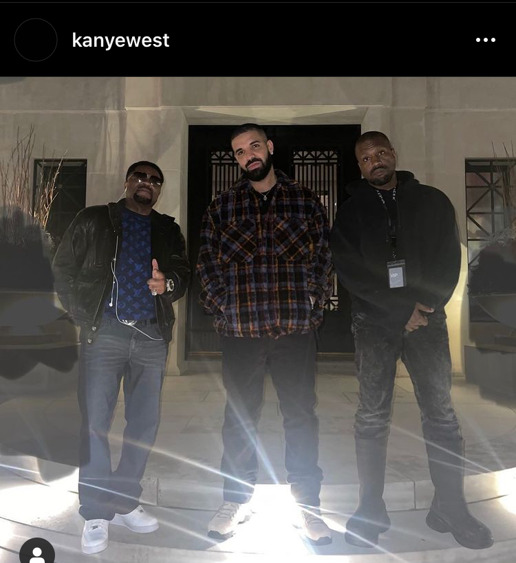 Beef between Drake and Kanye West over?