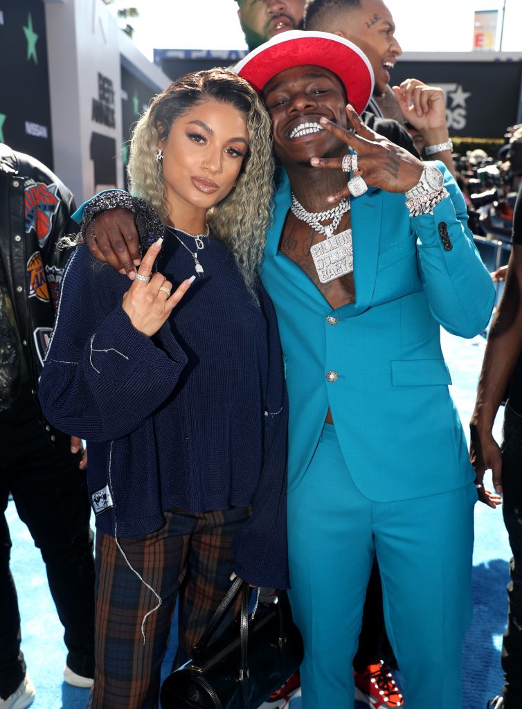 DaBaby and Danileigh fight on Instagram live
