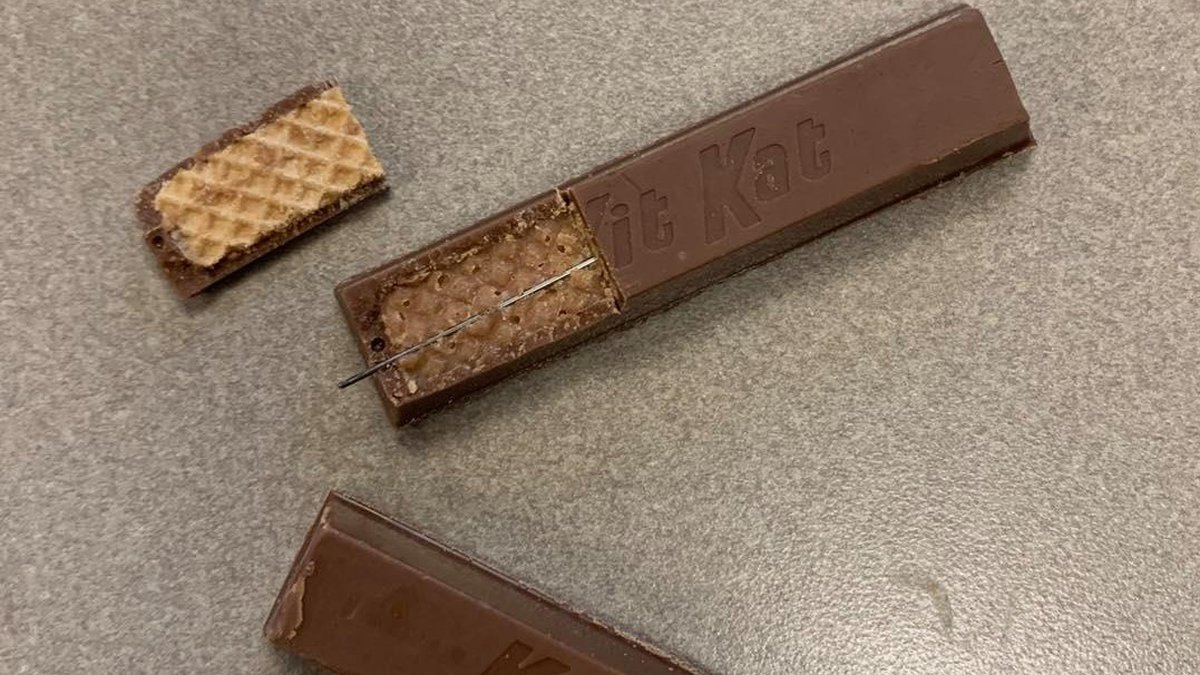 Sewing needles found in candy during Halloween celebrations in Ohio