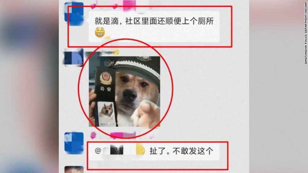 Man detained for 9 days for meme insulting police officers in China
