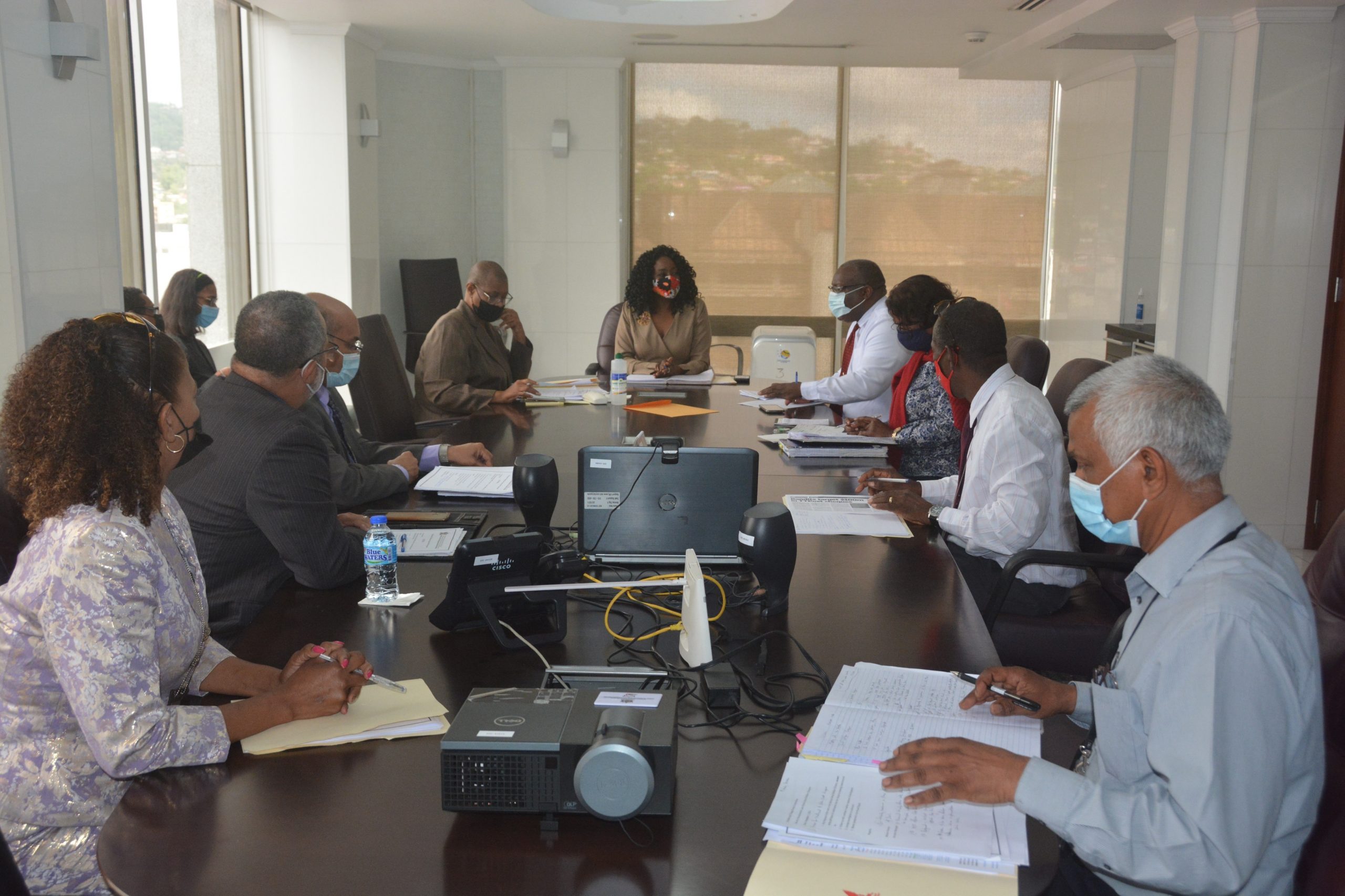 Minister Donna Cox Meets With TTPOST To Discuss Service Delivery