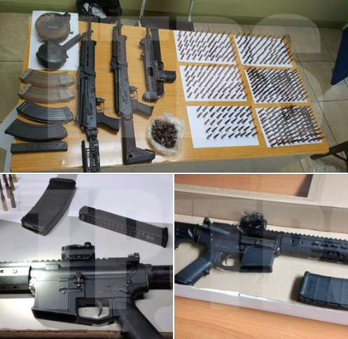 Couva couple arrested with high-powered rifles and assortment of ammunition