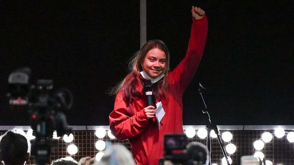 Greta Thunberg says COP26 has been a ‘failure’