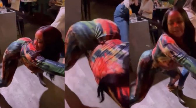 Viral twerking video compared to slave auction