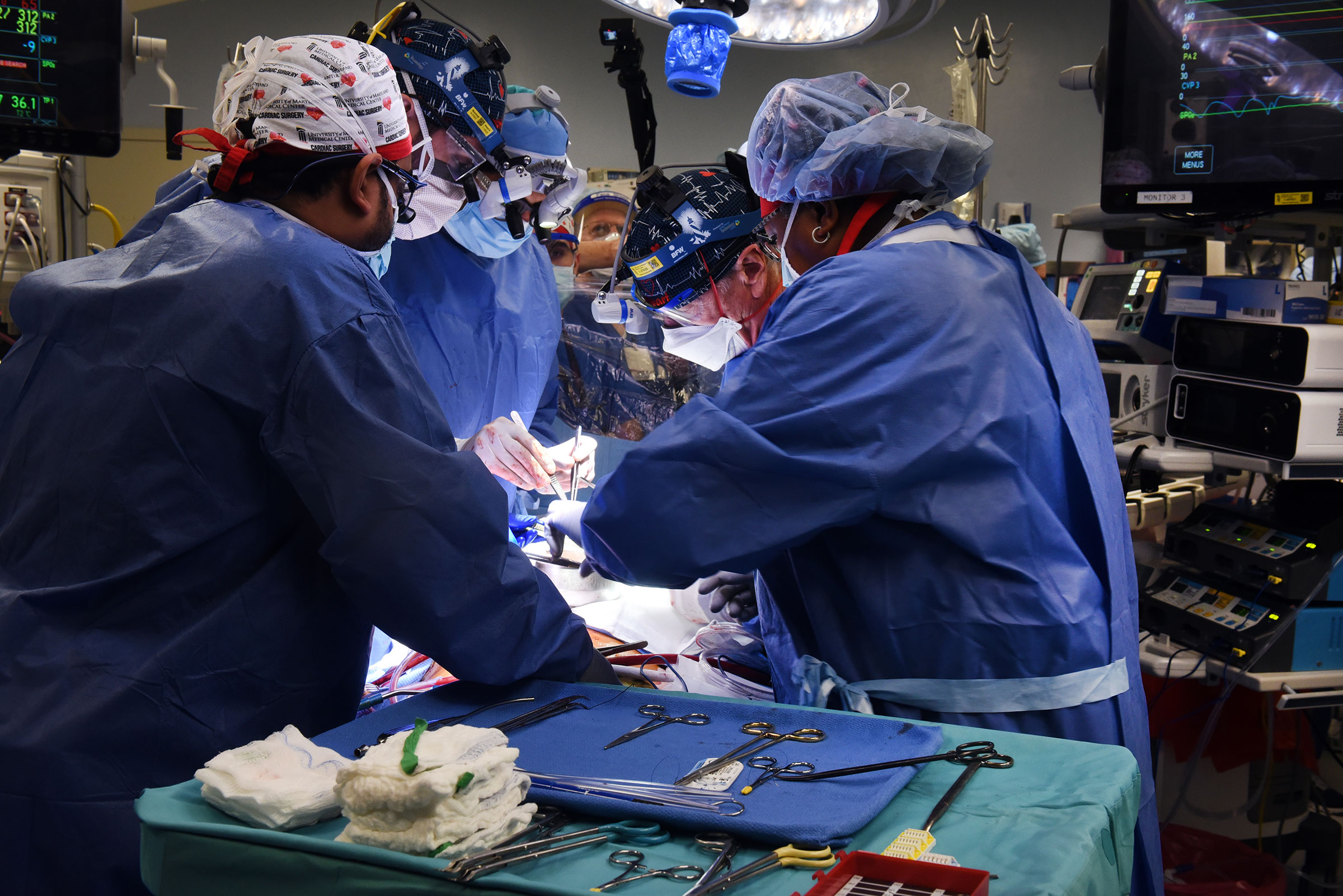 U.S surgeons transplant pig heart into human patient