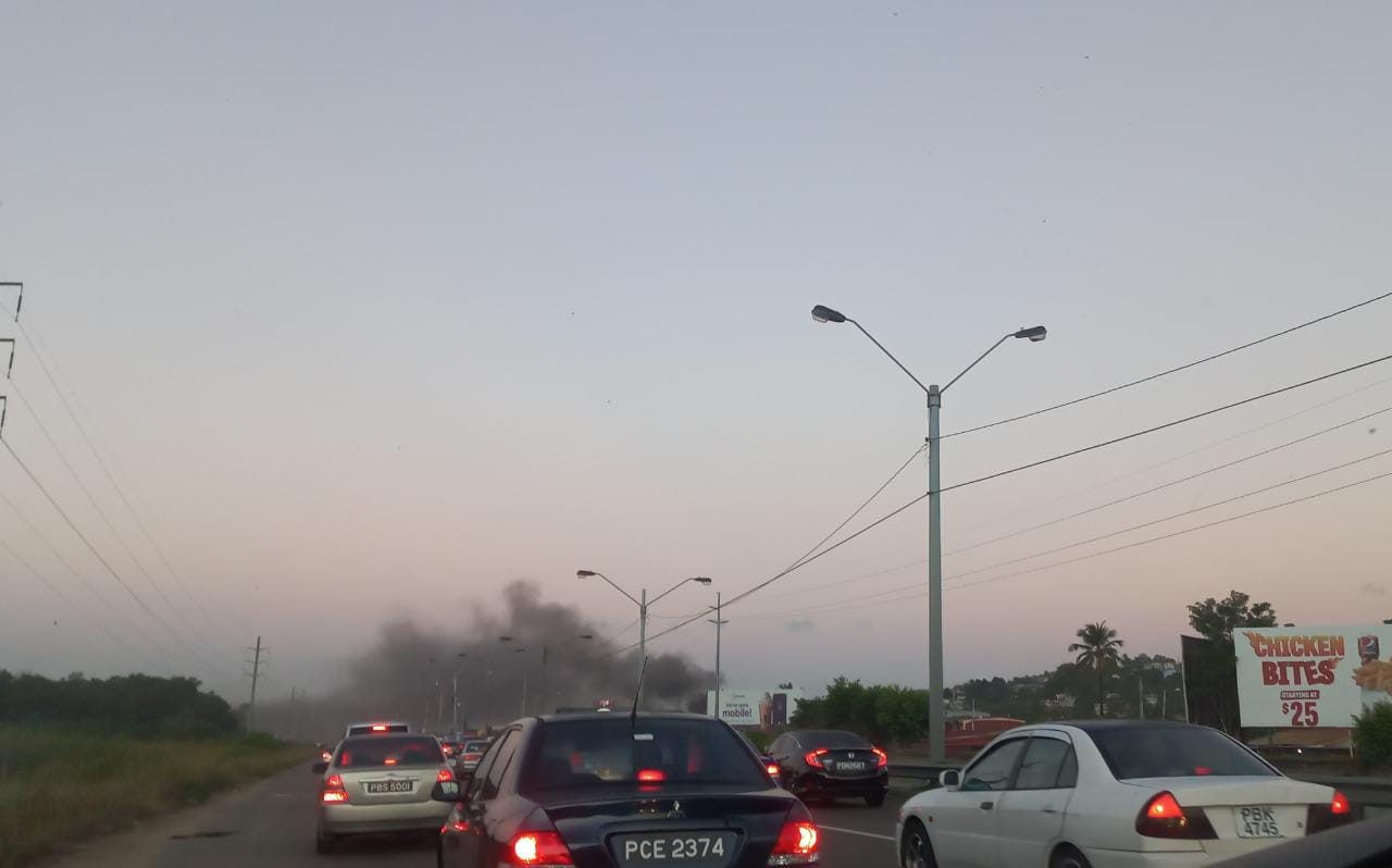 Beetham residents’ protest coupled with car accident causes massive traffic pileup