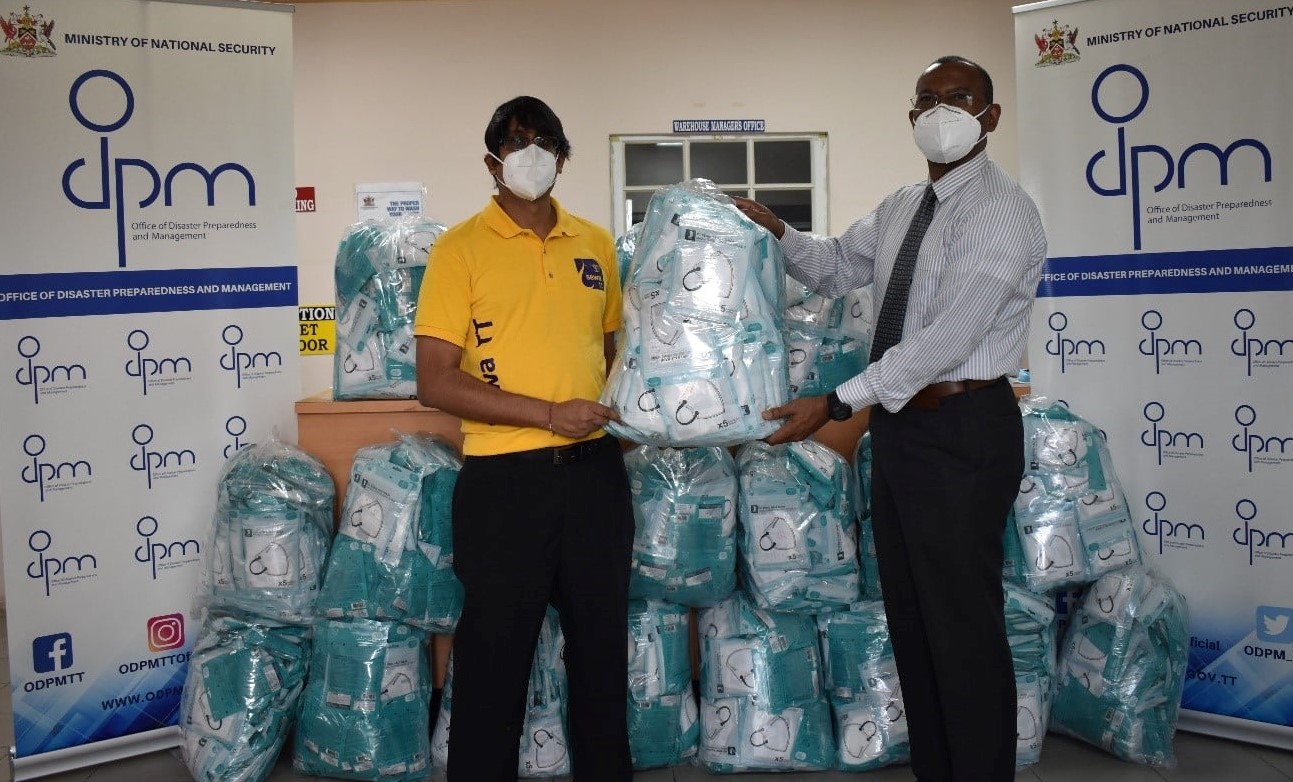 SEWA TT Donates Thounsands Of KN95 Mask To ODPM