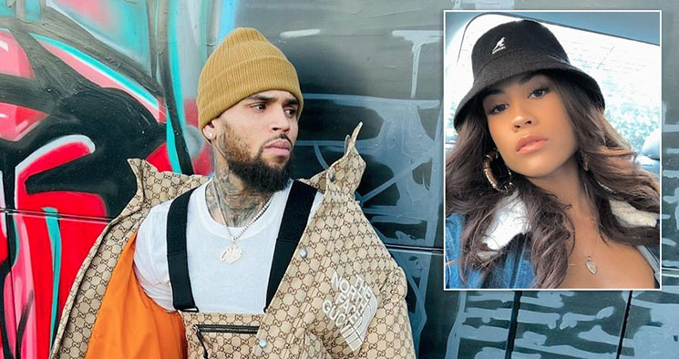 Chris Brown welcomes his third child?