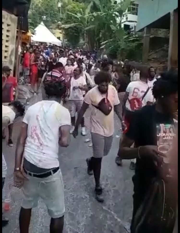 Hundreds celebrate J’Ouvert in Mt D’or