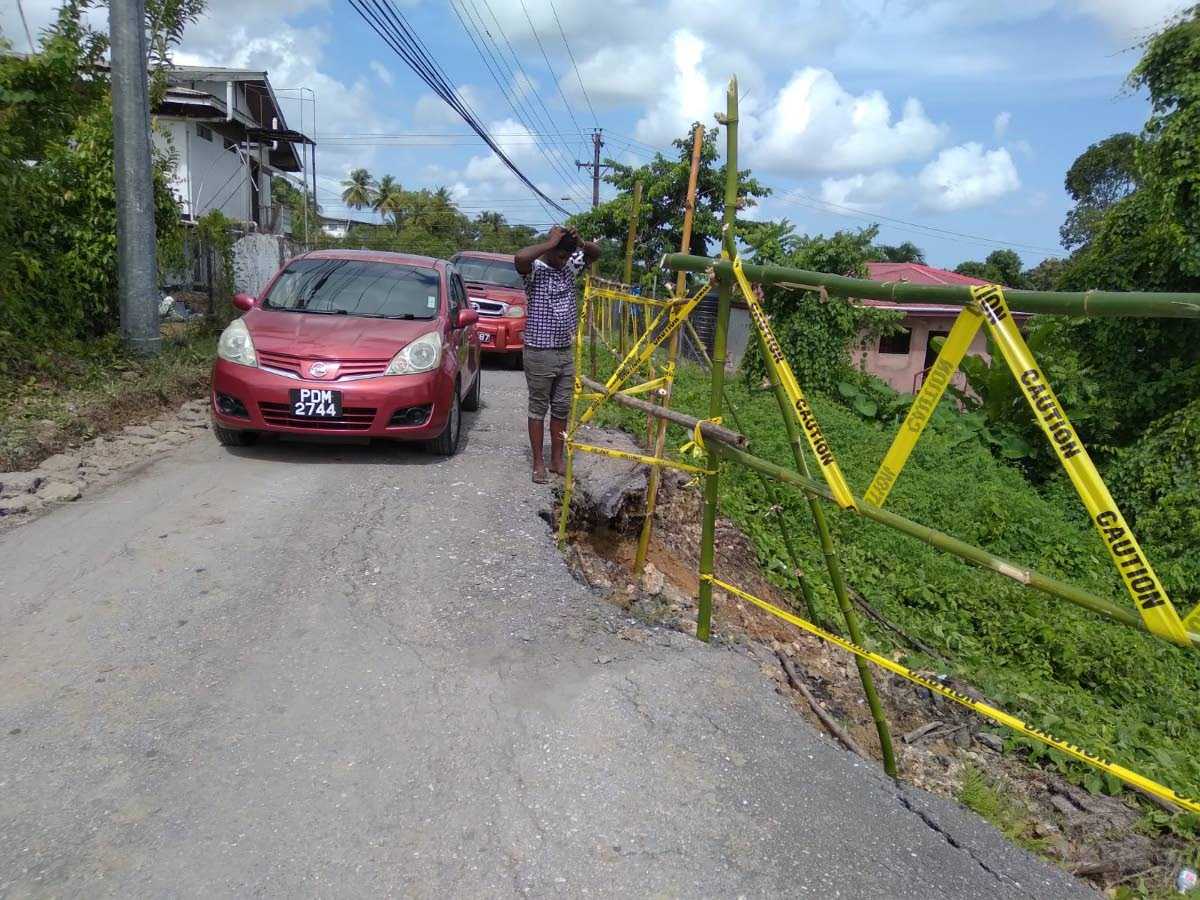 Imbert called on to release funds to fix landslips in Princes Town