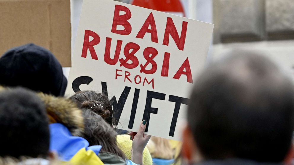 US, EU & UK block Russian banks from global financial system SWIFT