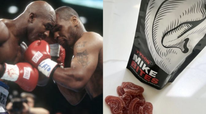 Mike Tyson releases ‘Mike Bites’ edibles – shaped as a bitten ear