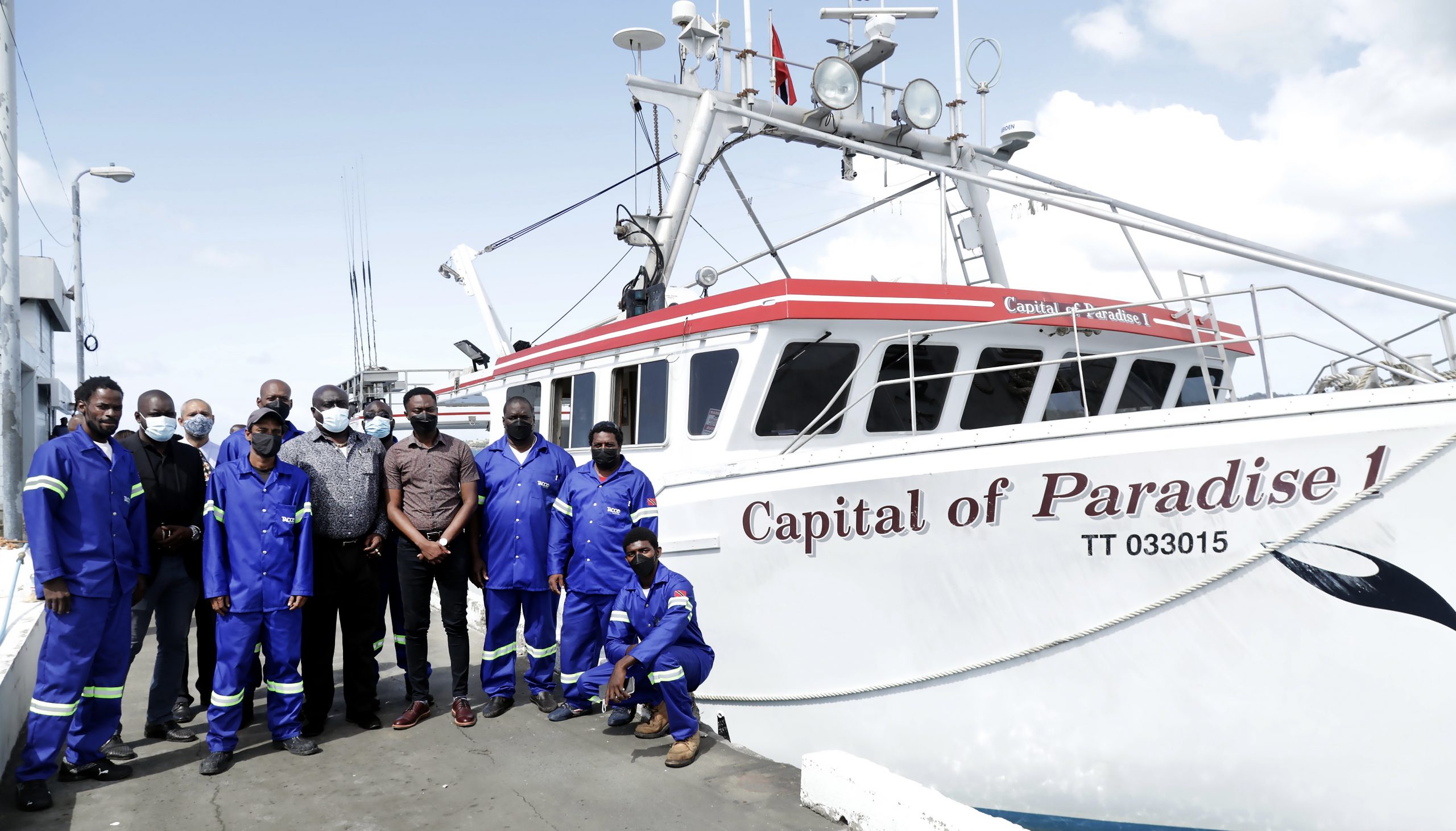 THA Relaunches TADCO Fishing Vessel, Capital of Paradise, After 4 Years