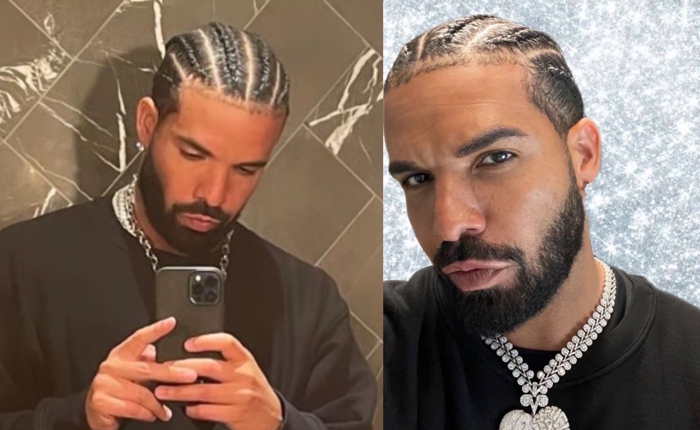 Drake fans puzzled by his sudden braided hairdo