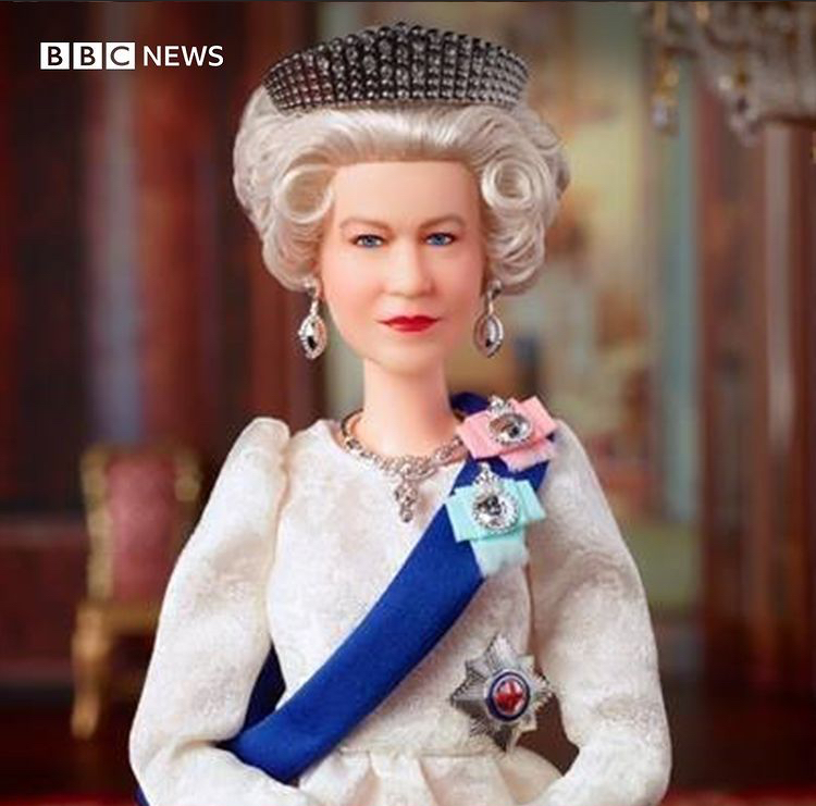 Queen Elizabeth II gets her own Barbie for Platinum Jubilee