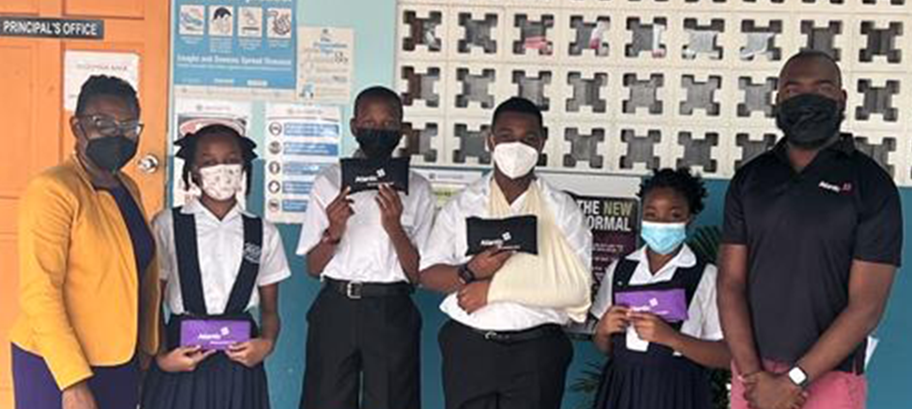 Atlantic LNG Supports the Safe Return to School for Point Fortin Students
