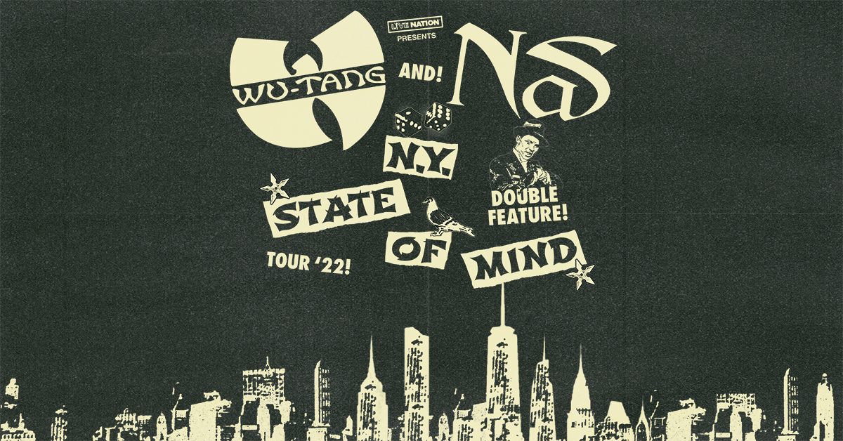 Wu-Tang Clan and Nas team up for iconic concert tour series