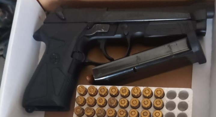 2 Chinese nationals held with firearm and ammunition