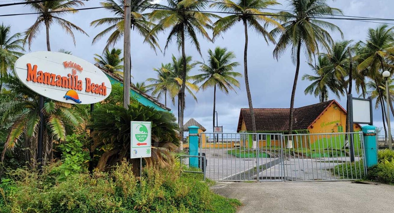 Manzanilla Beach Facility and La Vigie Paramin Lookout Closes Temporary For Maintainace Work