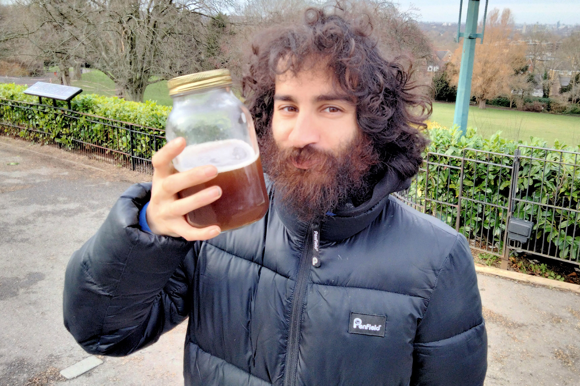 A vegan man claims that drinking his aged urine is the secret to eternal youth