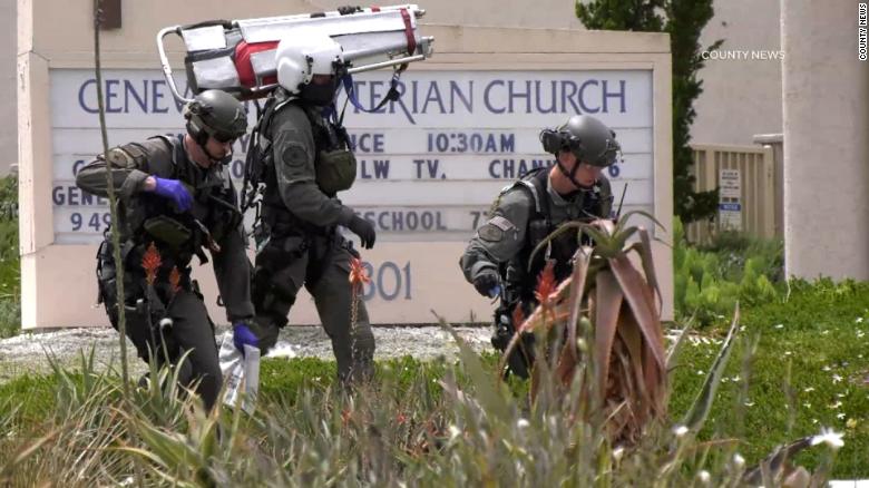 One dead, 4 injured in California church shooting