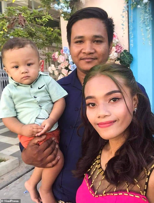 Jealous husband beheads wife and rode in a motorcycle with her head stuffed in a sack in Cambodia