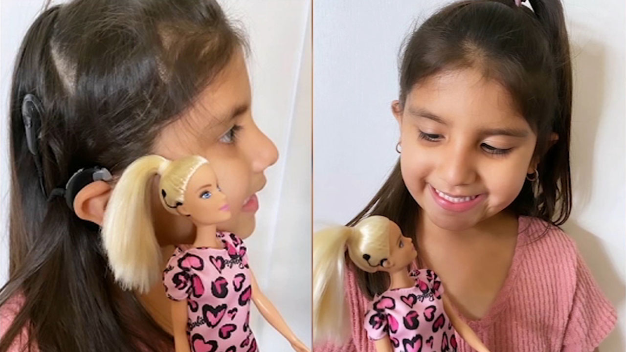 Mattel unveils Barbie dolls with hearing aids