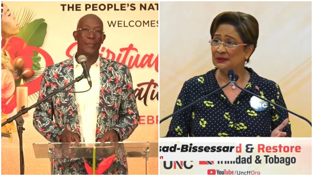 PM claps back at Kamla’s “pathetic” human trafficking report claims