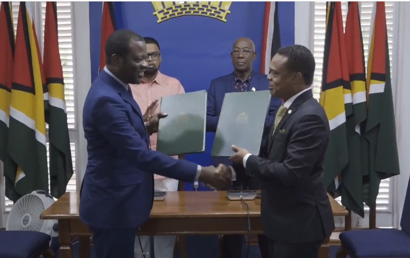 T&T, Guyana sign MOU to remove non-tariff barriers