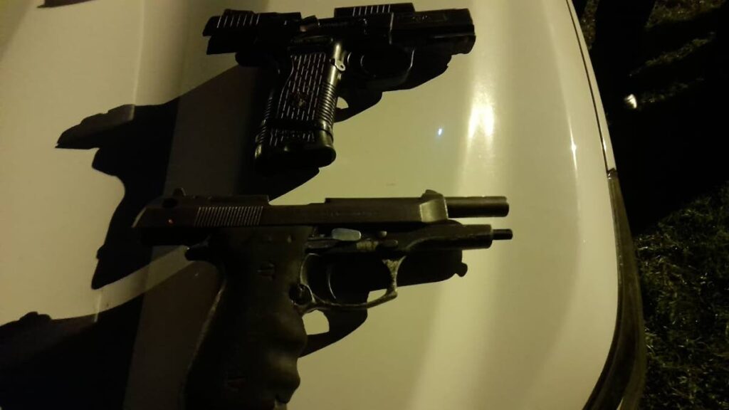 Venezuelan national held with pistols and ammo in Cedros