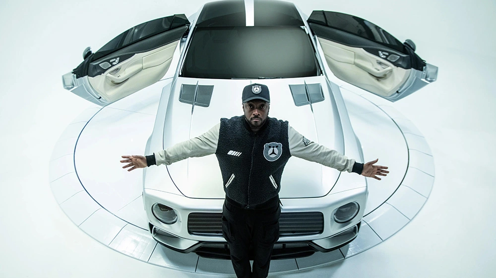 Will.i.am teams up with Mercedes Benz on custom-design sports car