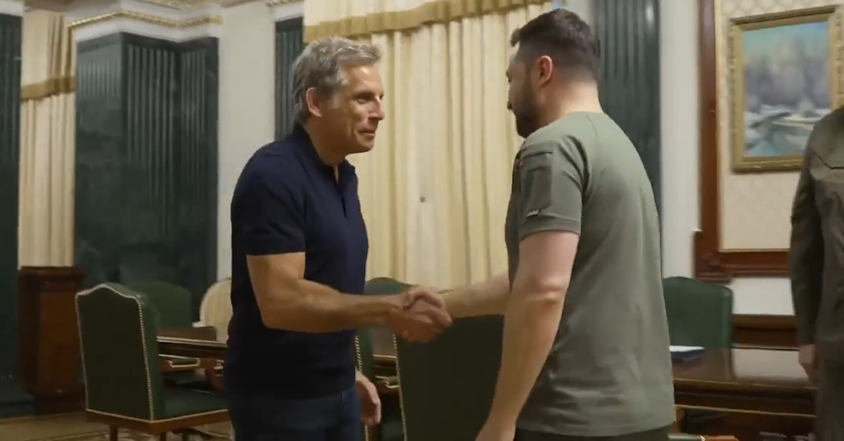 Actor Ben Stiller Speaks About ‘Distressing’ Scenes On Visit To Ukraine