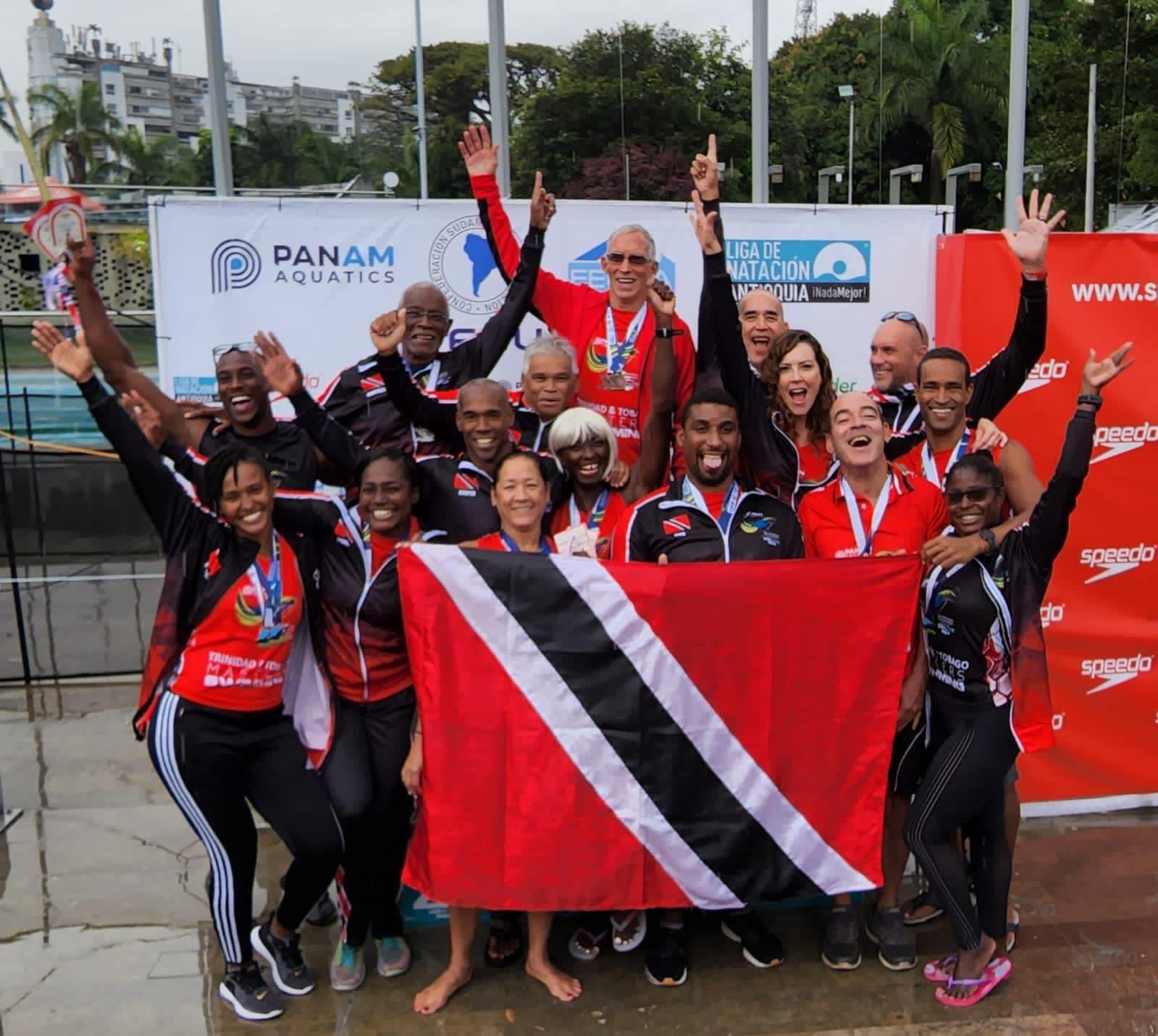 T&T Masters Swim team shine at Panam Aquatics