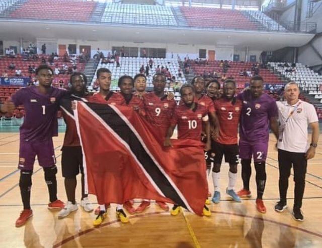 T&T’s U-23 Men’s Futsal Team won bronze in the Caribbean Games